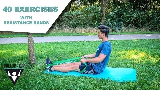 '40 BEST EXERCISES WITH RESISTANCE BANDS'