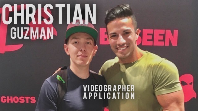 'CHRISTIAN GUZMAN VIDEOGRAPHER APPLICATION'