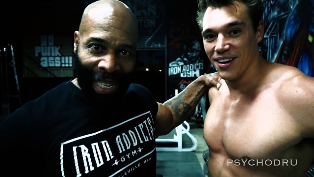 'Psycho Chest Workout with CT Fletcher, Mike Rashid, Psycho Dru, Big Rob and Big Hurk'