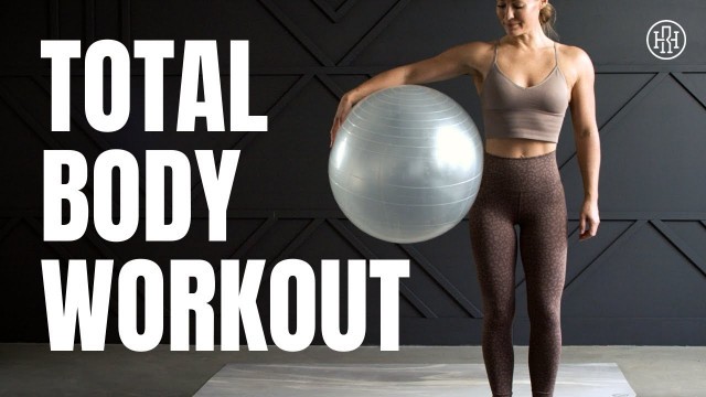 'Total Body Stability Ball Workout'