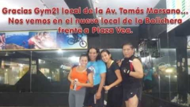 'Ultima clase de XBox como despedida del Gym21 local Marsano y Bienvenido el Local de los Próceres'