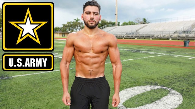 'Natural Bodybuilder Tries The US Army Combat Fitness Test Without Practice'