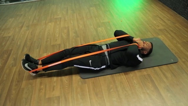 'How To Do Resistance Band Leg Press | Exercise Demo'