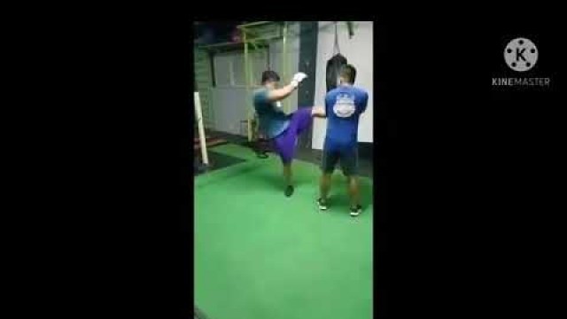 'Wellness Fitness gym | Ft. Richard Cagalawan Muay thai & Boxing session. #Fitness'