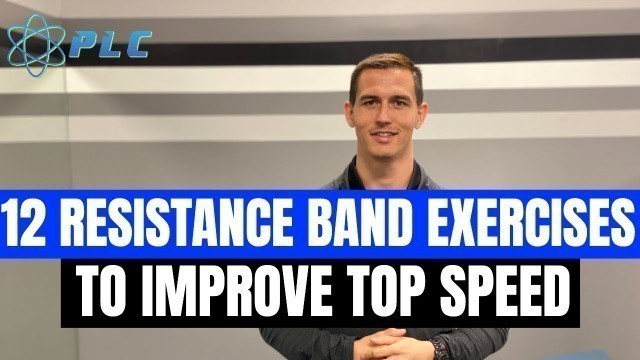 'Speed Workout | 12 Resistance Band Exercises To Improve Your Speed'