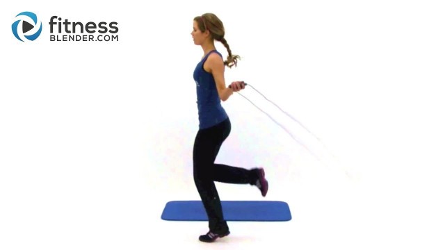 'Jump Rope Weight Loss Routine - 20 Minute Home Cardio Workout'