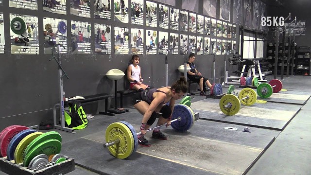 'National Champion Jessica Lucero - Last Workout Leading Up to Meet'