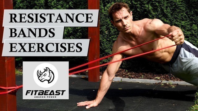 'Resistance Bands Exercises by FITBEAST'