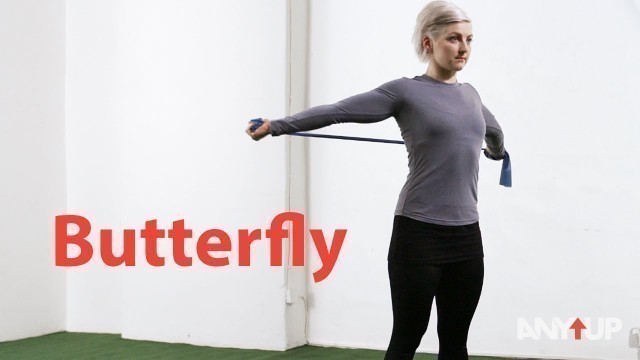 'Butterfly Resistance Band Exercise'