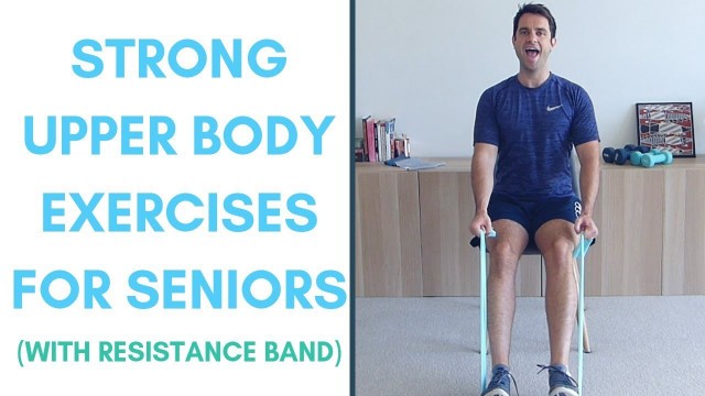 'Resistance Band Exercises For Seniors | Seniors Upper Body & Core Workout | More LIfe Health'