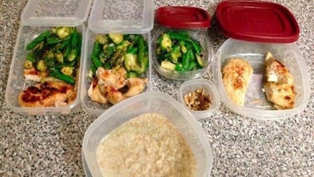 'Men\'s Physique Contest Prep EP2 - MY MEAL PLAN'