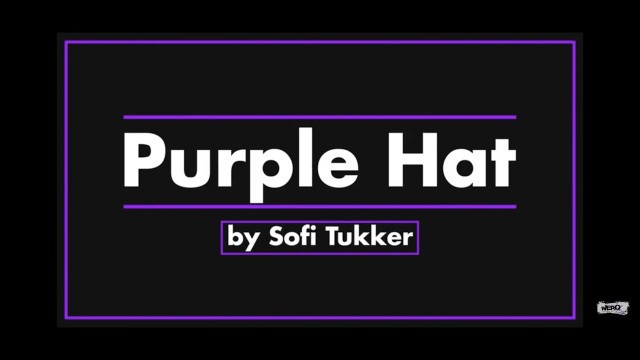 'Purple Hat by Sofi Tukker'