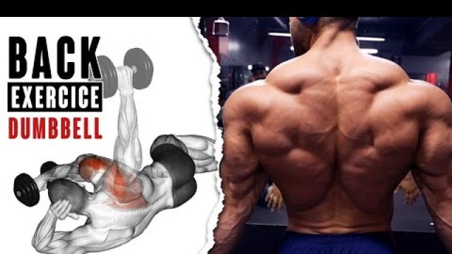 'أقوى تمارين تعريض و تضخيم الظهر فقط بالدمبل - Dumbbell Back Exercices Workout'