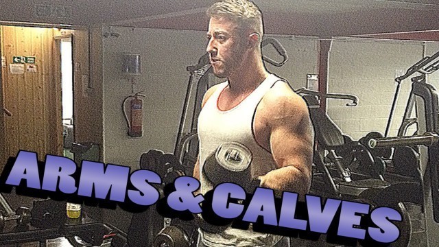 'LEX GRIFFIN INSPIRED ARMS & CALVES WORKOUT!'