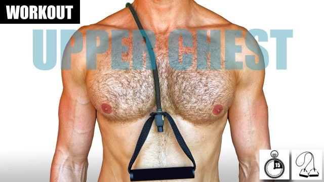 'QUICK RESISTANCE BAND UPPER CHEST WORKOUT'