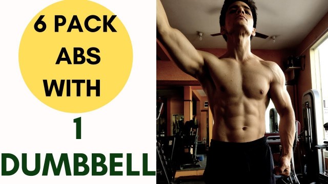 'Get 6 Pack Abs With 1 Dumbbell || Workout || DP Fitness'