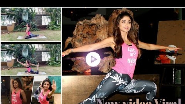 'Shilpa Shetty Yoga training. hot video Shilpa Shetty ❤️