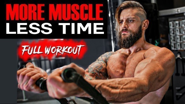 'MOST EFFECTIVE TRAINING For More MUSCLE | CHEST • BICEPS • QUADS | All Exercises Shown (DAY 2)'