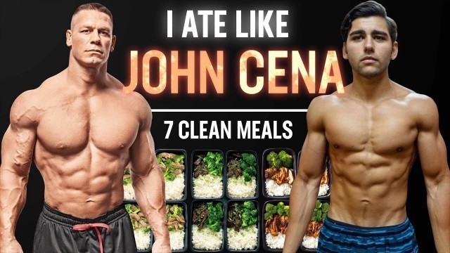 'I Ate Like John Cena For A Day'