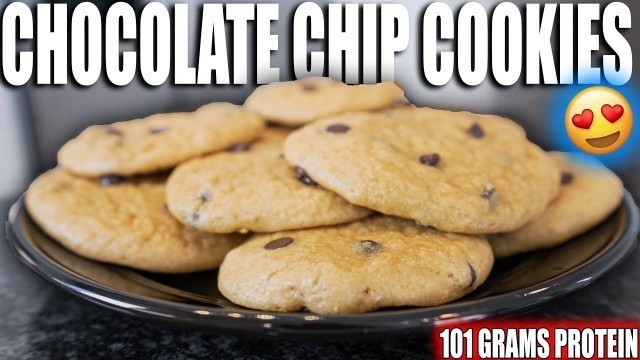 'ANABOLIC CHOCOLATE CHIP COOKIES | High Protein Bodybuilding Dessert Recipe'