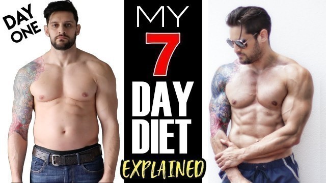 '7 DAY BODY TRANSFORMATION | Full Diet & Training Explained | DAY 1 & 2 Update (Lex Fitness)'