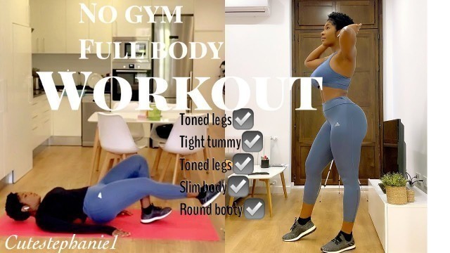 'QUICK FAT BURNER/ NO GYM FULL BODY WORKOUT/TOTAL BODY'