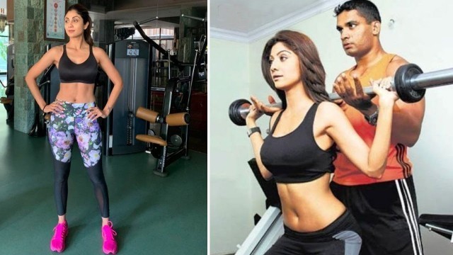 'Shilpa  Shetty Gym Workout To Stay Fit & Healthy During Quarantine  Days.'