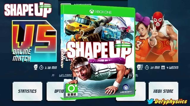 '\"Shape Up\" Xbox One! Live Workout Gameplay!'