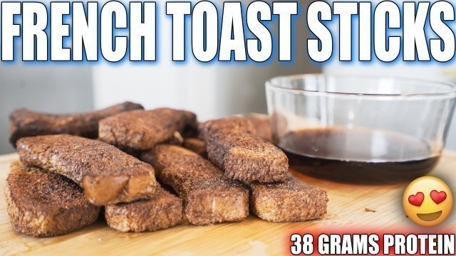 'ANABOLIC FRENCH TOAST STICKS | High Protein Bodybuilding Breakfast Recipe'