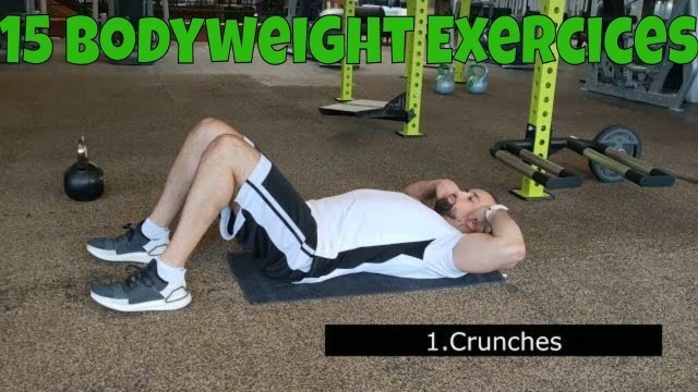 '15 Best Bodyweight Workout Exercices for Strength 