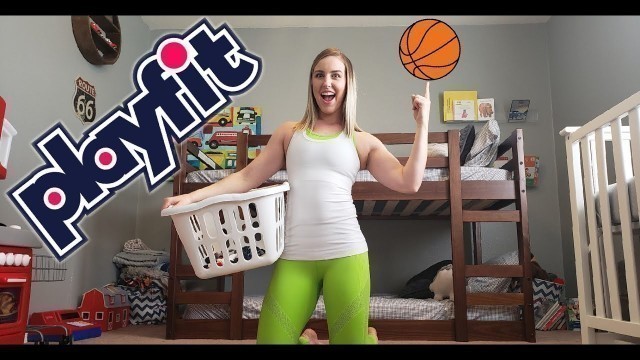 'KIDS WORKOUT - Laundry Basket Basketball - FUN FITNESS ADVENTURE'