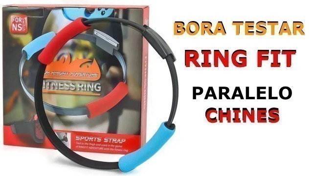 'Fitness Ring [Paralelo do Ring Fit Adventure] | Unboxing & Teste'