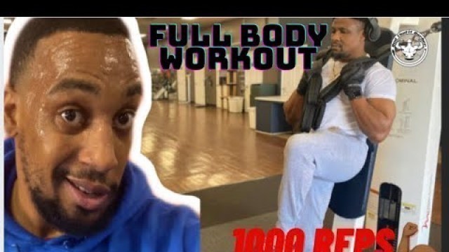 '10 exercise 4 full body workout | fat burner workout / High volume | get lean muscle | raw footage'