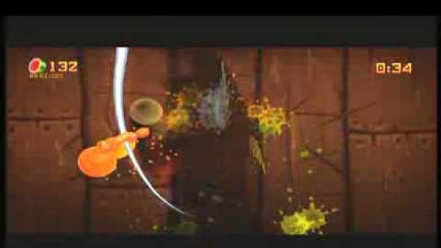 'Fruit Ninja Kinect - Arcade Mode - Xbox Fitness'