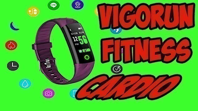 'VIGORUN Bracelet Connecté Fitness Tracker d\'Activité Etanche  Cardio Podomètre Analyse Du Sommeil'