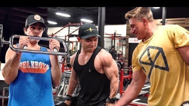 'MASSIVE ARM WORKOUT WITH STEVE WILL DO IT, NELK BOYS, AND BRADLEY MARTYN!'