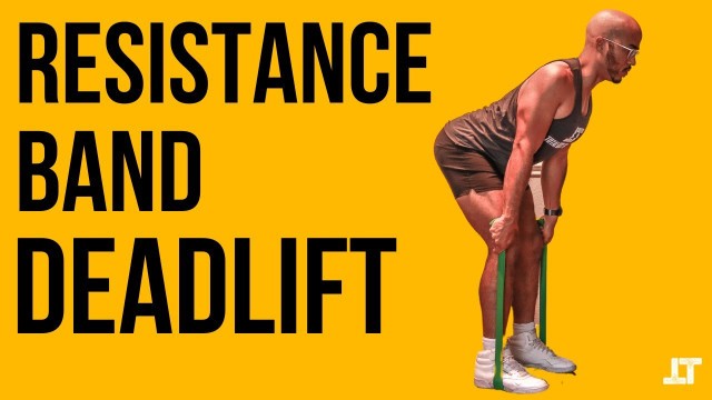 'How to Resistance Band Deadlift | Hamstring Exercises'