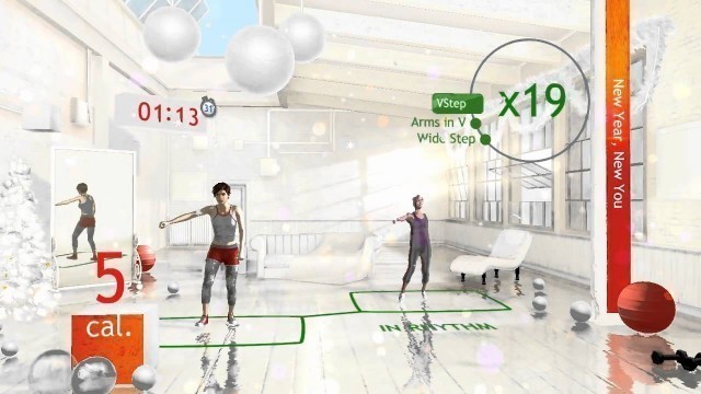 'Your Shape Fitness Evolved Xbox 360 Kinect  DLC : \"New Year, New You\" trailer'