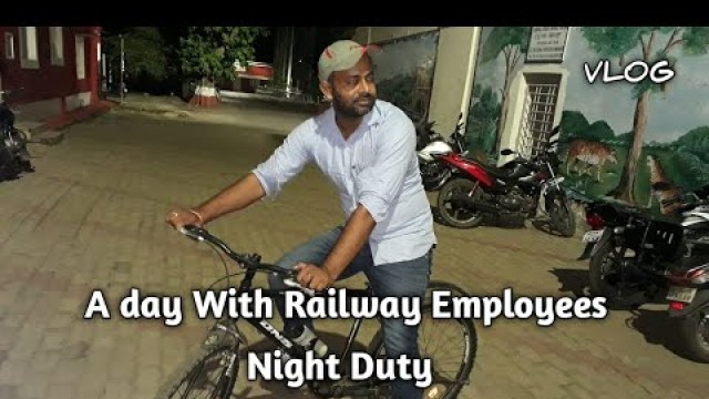 'Lifestyle of Railway Employee During Night | Adventure | Fitness'