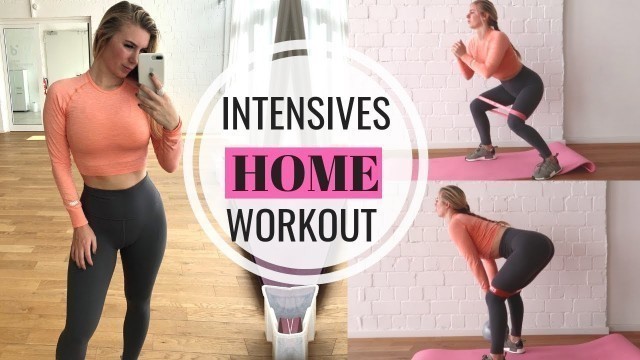 'Intensives Home Workout für Anfänger & Fortgeschrittene I Fatburner Fitness für Zuhause I 30 Min'