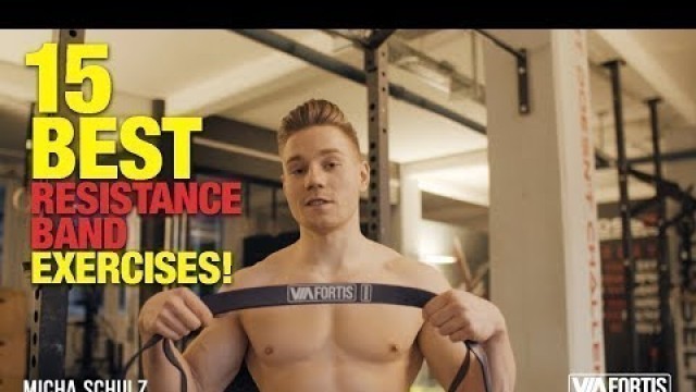 '15 BEST Resistance Band Exercises | Bodyweight Workout'