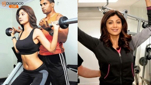 'Shilpa Shetty Gym Workout'