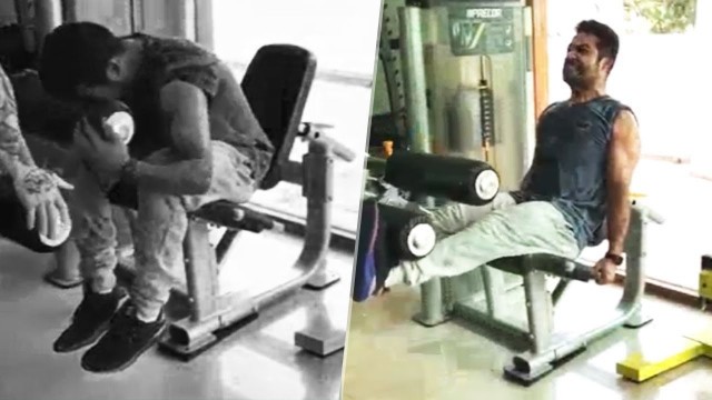 'Young Tiger NTR Gym Workout Video | Jr NTR Gym Workouts | TFPC'