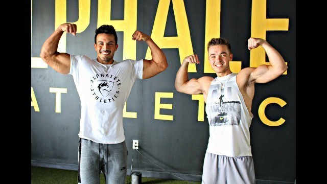 'EPIC DAY AT ALPHALETE GYM | MEETING CHRISTIAN GUZMAN'