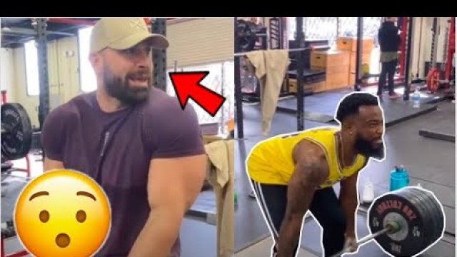 'CashNasty INSANE Weightlifting PR With Bradley Martyn!'