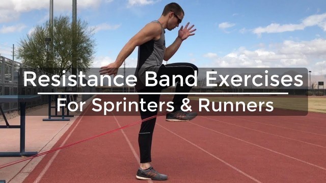 'Speed Training - Resistance Band Exercises for Sprinters & Runners - Strength Training for Runners'