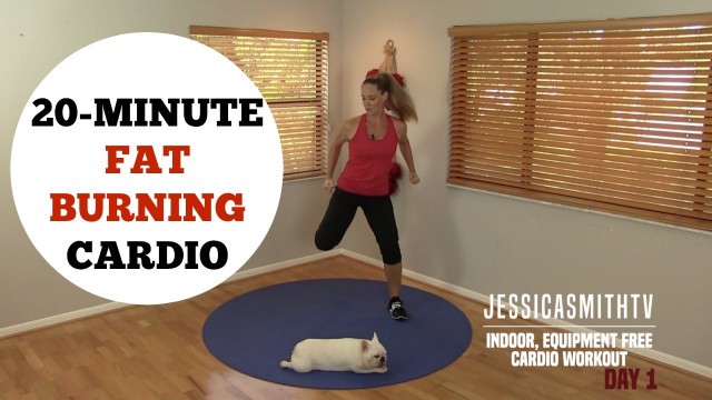 '20 Minute Fat Burning Cardio Workout - No Equipment Needed for All Levels!'