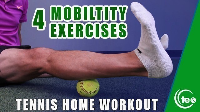 'TENNIS FITNESS: 4 Exercises To Improve Your Tennis Mobility At Home'