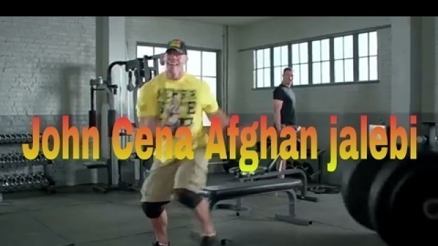 'John Cena dances on indian song at gym'