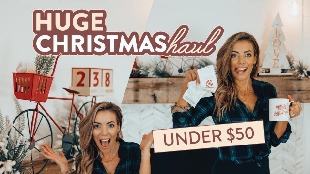 'HUGE 2020 CHRISTMAS HAUL on a Budget | SHOP & DECORATE with me!'